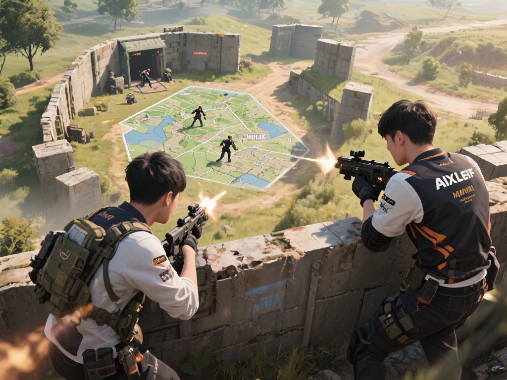 双子星!MMing和Aixleft再次实现双人吃鸡 这场对抗最具看点的一幕发生在决赛圈。MM